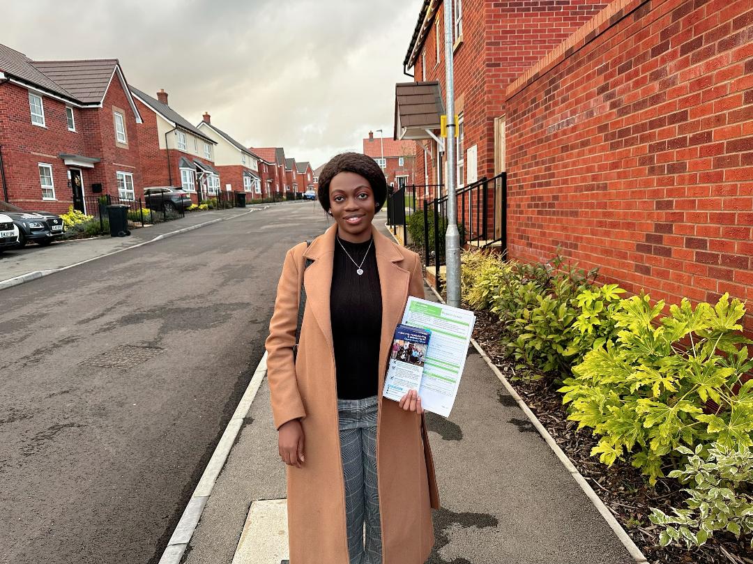 Another successful day, door knocking in Queensway. Listening to people, positive response and an amazing support. We are winning @helenharrisonuk #VoteConservative #VoteHewitt #listening