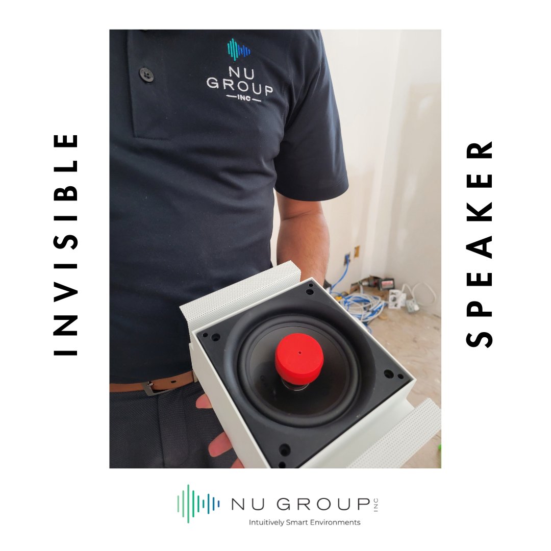 Esthetically pleasing, invisible speakers 🔊 for better sound.

🌐 nugroupinc.com 
📞 416.864.6188 

#invisiblespeakers #speakers #speakerseries #inwallspeakers #NextLevelSound #soundexcellence #soundspace #homesound #speakersystem #speakersource #nugroupinc