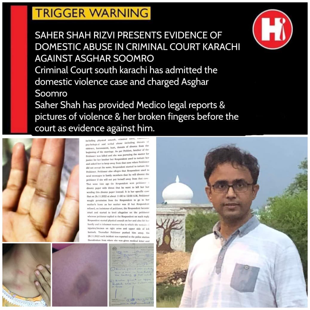 No acceptance for domestic violence . I support Adi @SaherShahRizvi1 , who has faced unimaginable hardships & pain. M so sorry what u gone through. #enddomesticviolence