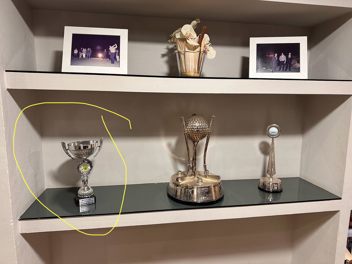 Our trophy on display in <a href="/laquintaclub/">La Quinta at La Manga Club</a> 💪 <a href="/lmtccspain/">La Manga Torrevieja CC</a> <a href="/grandhyattLMC/">Grand Hyatt La Manga Club Golf & Spa</a>