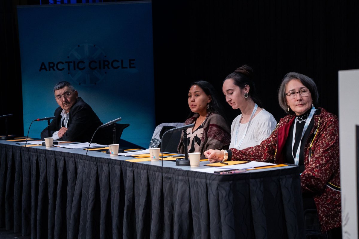 _Arctic_Circle's tweet image. Inuit Leadership in Arctic Marine Governance 🌊🪸🐟

This session came right on the heels of the 2023 Delegates Meetings in #Ilulissat, where Inuit renewed agenda for Inuit Nunaat marine governance priorities

@SaraOlsvig @VicBuschman 
#ArcticCircle #Assembly2023