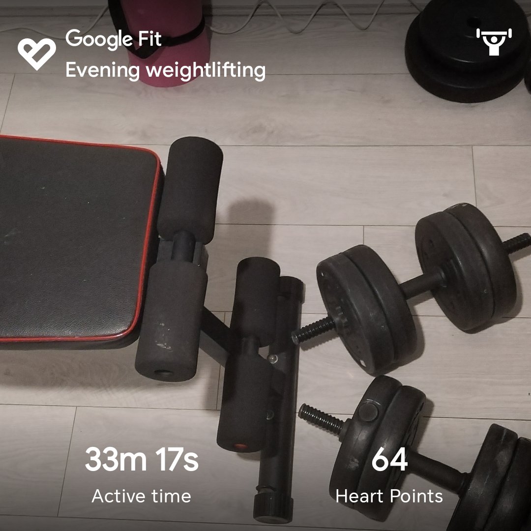 LunaraRavwin's tweet photo. God help me I will lose this stone! #exercise #endorphins #weights #copstrong #sendhelp #MentalHealthMatters @GoogleFitness https://t.co/SypZYY06Y4