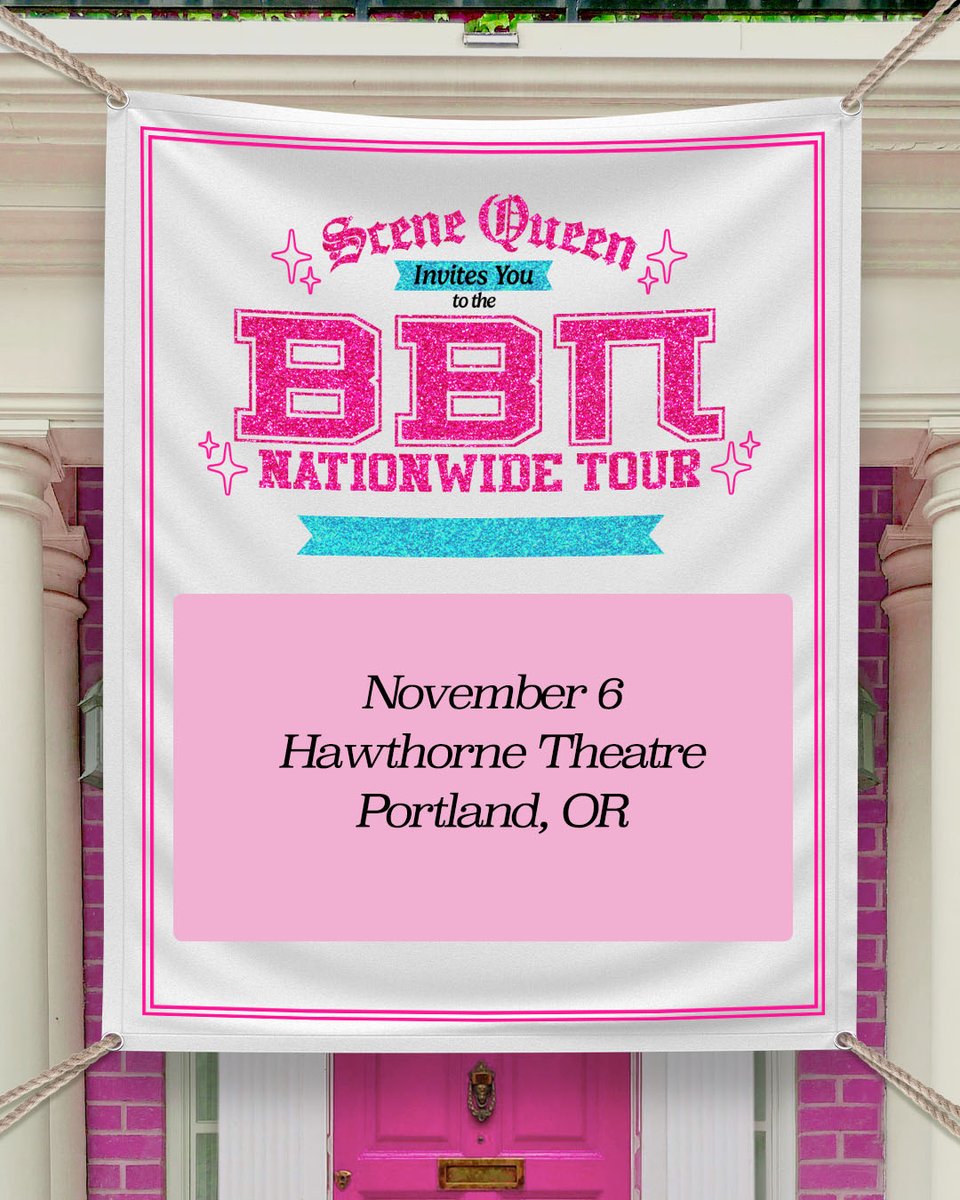 Mammoth NW (@mammothnw) on Twitter photo We officially only have 75 tickets left for <a href="/scenequeenrocks/">Scene Queen</a> at the <a href="/Hawthorne_thtr/">Hawthorne Theatre</a> on November 6th! 💗✨
Get your tickets here before they're gone! - > bit.ly/SCENEQUEENPDX23 We officially only have 75 tickets left for <a href="/scenequeenrocks/">Scene Queen</a> at the <a href="/Hawthorne_thtr/">Hawthorne Theatre</a> on November 6th! 💗✨
Get your tickets here before they're gone! - > bit.ly/SCENEQUEENPDX23