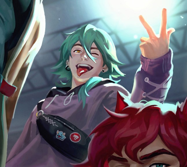 _another_tina_'s tweet photo. Ezreal and his obsession with winking https://t.co/NiHDmKbJq8