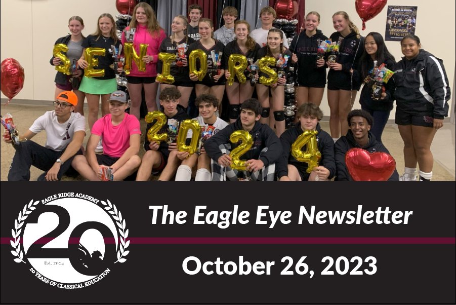 The latest issue of the #EagleEye newsletter is now available: smore.com/u70nh. Open it to see our October Pillar Award recipients, find out about the upcoming New Family Classical Conversation, read an interview with the owner of Carlson's Llovable Llamas, and more!