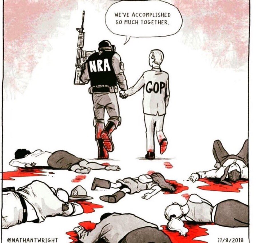 #MaineMassacre #NRABloodMoney 
#GOPGunsOverPeople