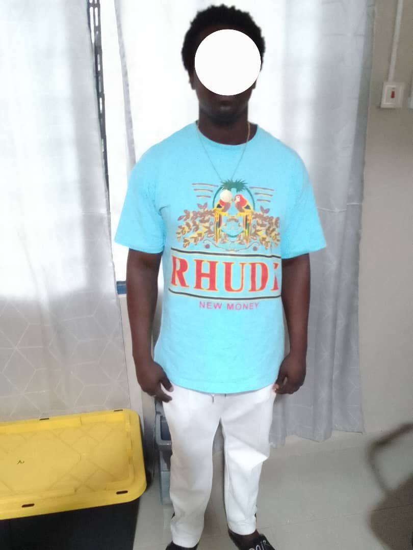 GhPoliceService's tweet image. POLICE ARREST SUSPECT SEEN IN VIRAL VIDEO THREATENING TO ATTACK AND PREVENT PEOPLE FROM VOTING IN THE UPCOMING NPP FLAG BEARER ELECTIONS