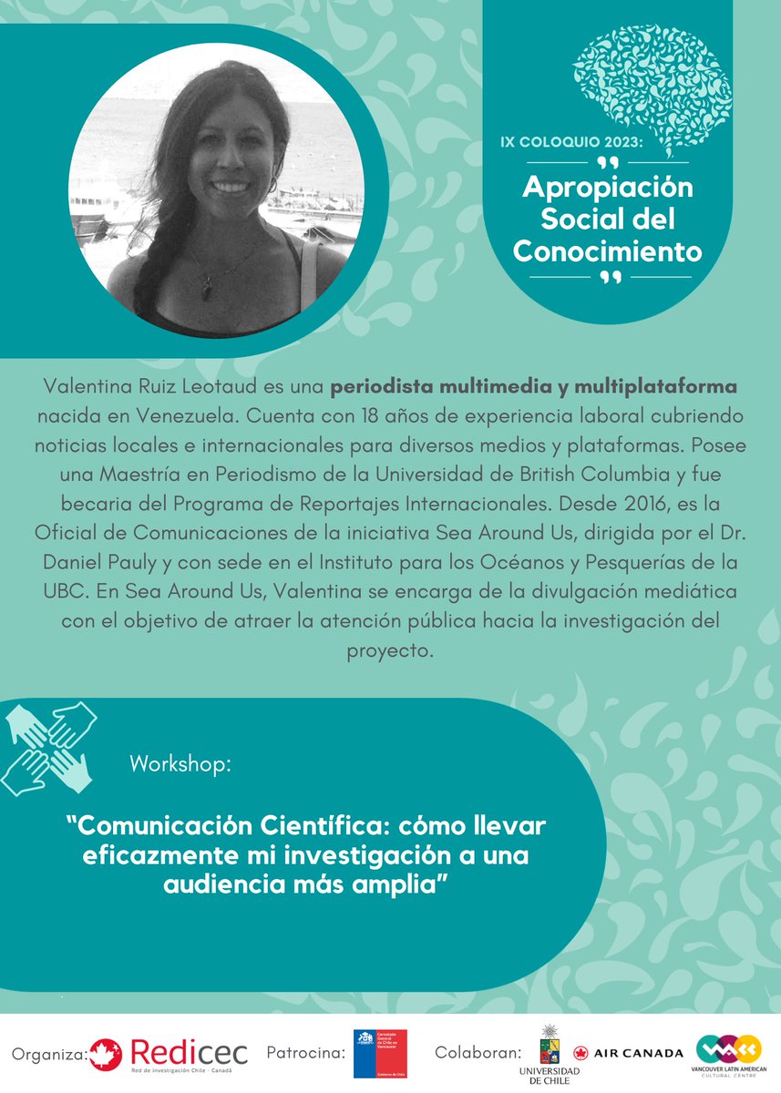 🚀¿Quieres llevar tus investigaciones al siguiente nivel y llegar a un público más amplio? Únete a nuestro Taller Comunicación Efectiva en la Investigación📢 Aprende a cautivar y conectar con audiencias diversas. ¡No importa tu nivel! Regístrate ahora  #ApropiacionDelConocimiento
