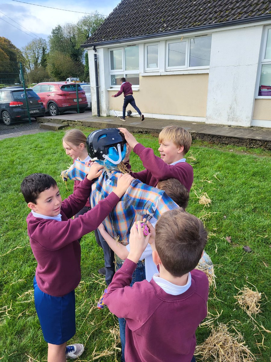 We fully believe that today was the start of something BIG in SNC….an annual Scarecrow Festival!!!The school grounds are quite a spooktacular sight at present  with a fantastic display of scarecrows on show. #superfun #teamwork #halloween #greatmemories