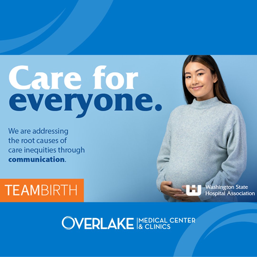 OverlakeHMC's tweet photo. Overlake Medical Center is celebrating the start of the TeamBirth maternity program! TeamBirth aims to improve care by ensuring people giving birth and the clinicians caring for them have shared input and understanding. Learn more at: https://t.co/osbmLL8l7Y https://t.co/mk0JqiuGuZ