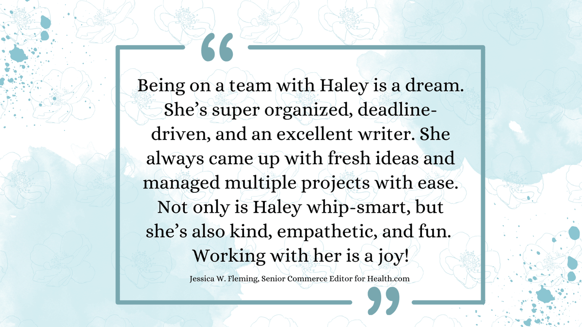 Haley Hite | Freelance Writer👩🏻💻 tweet media