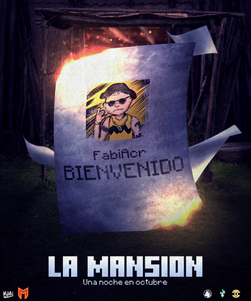 fabi_acr's tweet photo. Este domingo 29 estaremos en #LaMansion🌙
de @Gaidenplay_ & @rsYato 😱
¡Nos van a sacar más de un buen susto a todos! 😈
#Minecraft #EventoMinecraft #MinecraftTerror🔁 https://t.co/D1luIShsHt