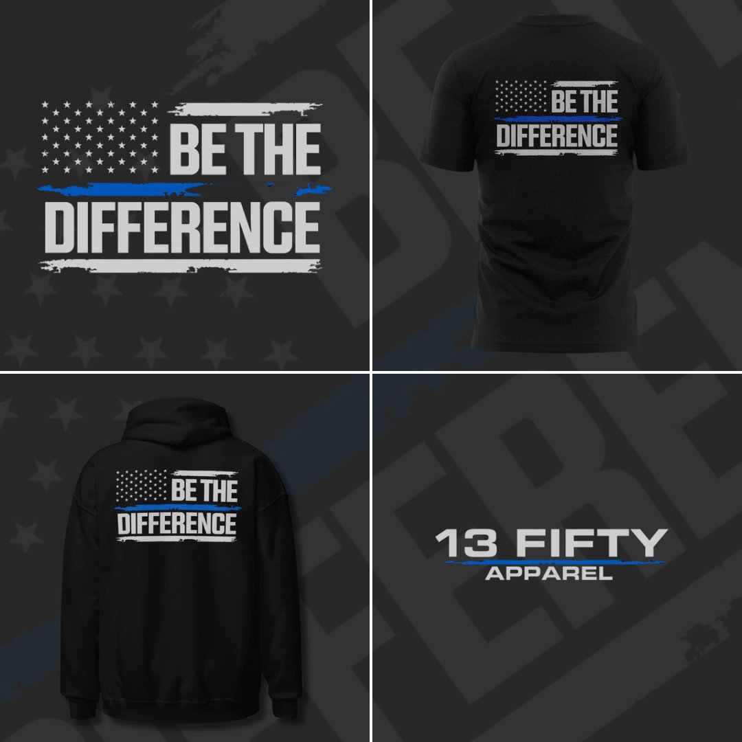 Introducing our latest collection, 'Be The Difference,' now available in our Women's Crop Top Tee, Heavyweight Blend Hoodie, Women's Crew Tee, and Men's Tri-Blend Crew Tee.