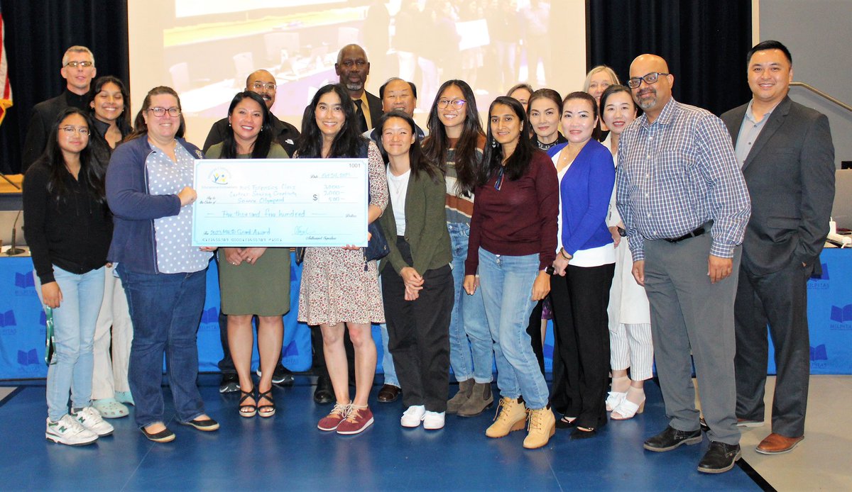 MUSDFamily's tweet photo. #MCEF 2023 Grant Winners! #MHS teacher Letta Meyer $3,000 grant for Forensic Science; #CurtnerElementary educators Noemi Patner. Natalie Tice and Mary Paek $2,000 grant for Sowing Creativity; and #MHS teacher Robert Alvelais $500 for Science Olympiad. https://t.co/NsLuTlwnwb