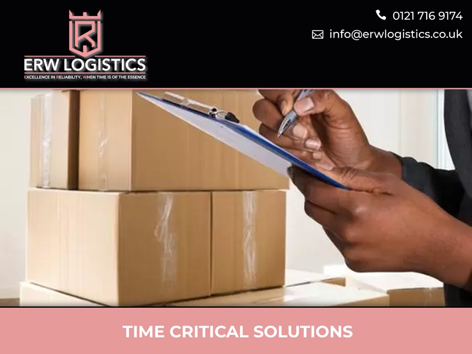 ERW Logistics Limited- Time critical solutions tweet media