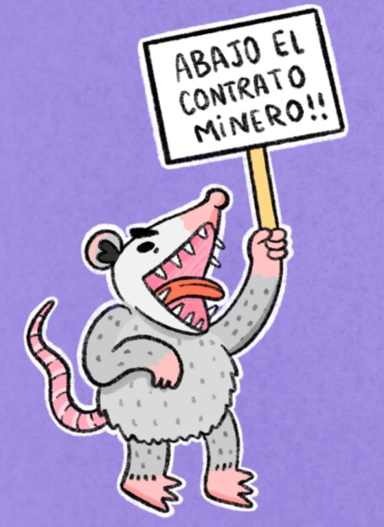 NodLG29's tweet photo. Hablando de ilustraciones con tema de protesta, hagamos un hilo con las que vean. Empiezo por estas de @lunadegatos https://t.co/KUgyn3irll