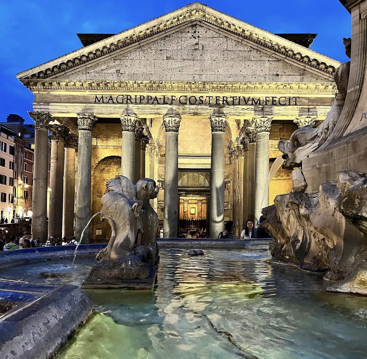 ROMA AETERNA💚🩶❤️
#Pantheon #Roma #romeisus