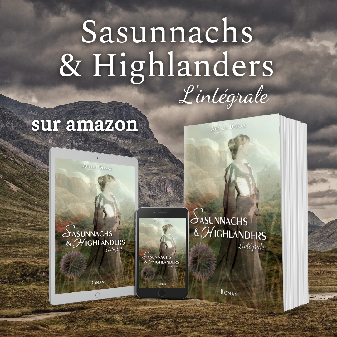 L’intégrale de la trilogie "Sasunnachs &amp; Highlanders" en un seul volume !
Trois histoires d’amour, de haine, de désir, d’honneur, de trahison et de conflits au cœur des Highlands, au lendemain des guerres d'indépendance écossaises. Lien direct: urlz.fr/ocqN