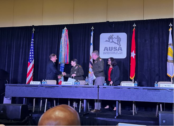 At AUSA, I had the incredible honor to participate in the Civilian Showcase panel alongside LTG Mohan and Ms. Pane.   Army Civilians play a crucial role in ensuring the strength and success of our Army. Thank you for your dedication and unwavering service.