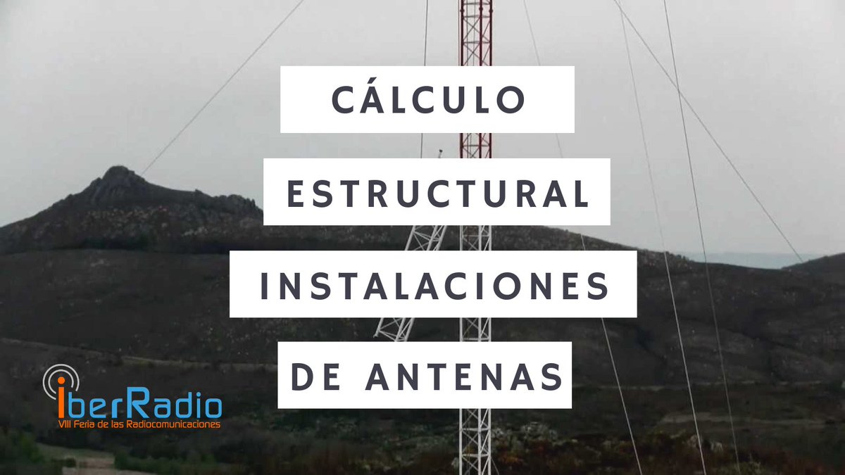 Cálculo estructural para instalaciones de antenas, nociones básicas youtu.be/Q2sPRvq-Pwg?si… a través de @YouTube #iberradio2023 #EA2AQH #Radioaficionados