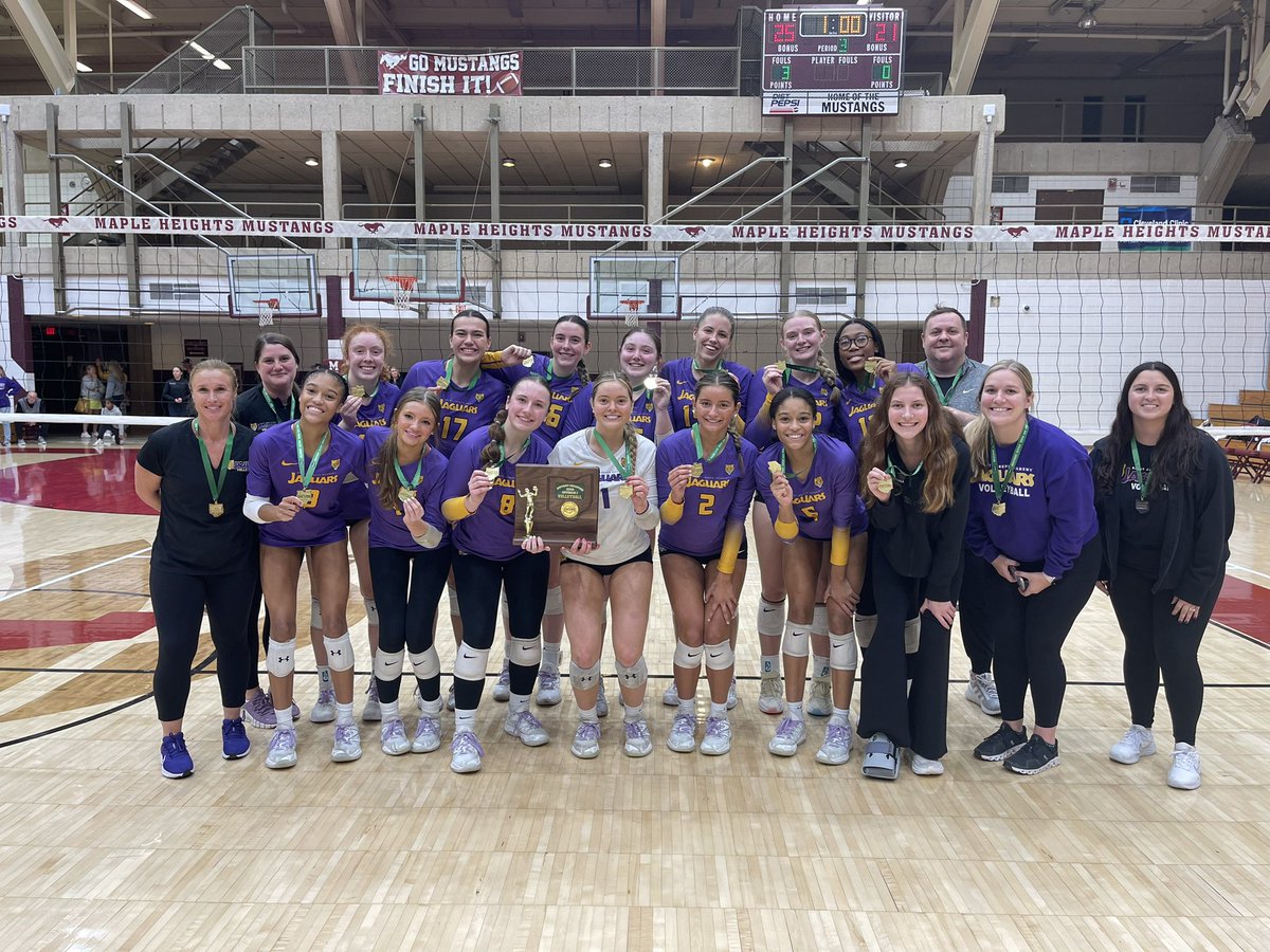Congratulations to <a href="/SJA_VOLLEYBALL/">SJA Volleyball News</a> on capturing the District Title! #GoJags