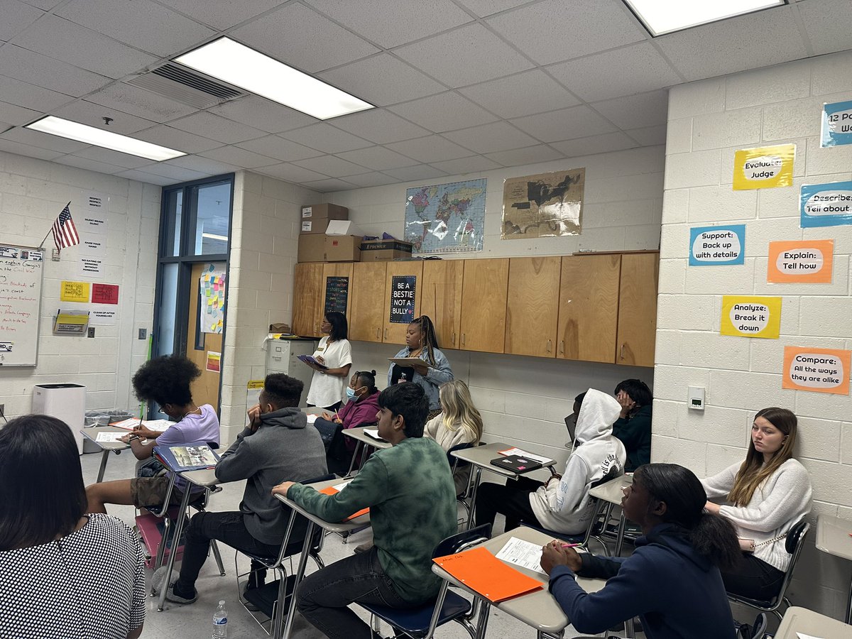 We had such a great day of collaboration &amp; observations <a href="/CarverRoadMS/">Carver Road Middle</a> utilizing our new GA LEADS evaluation tools!