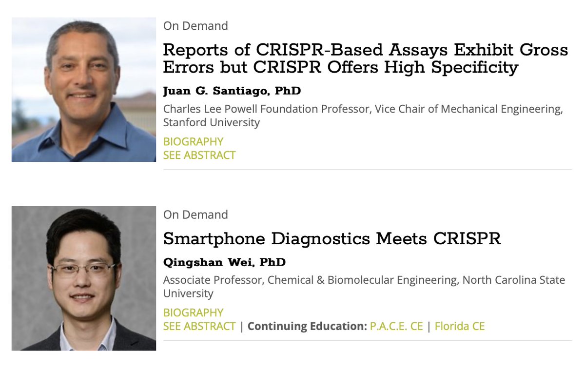 CanDincer83's tweet photo. Michael M. Kaminski, Guozhen Liu, @CihanTastan_PhD, Qingshan Wei, Yi Li, Piyush K. Jain, Feng Li, Juan G. Santiago, Cian Schmitt-Ulms, Lumeng Ye, Thant Zhu and two keynotes from Molly Stevens and Xingyu Jiang🤩

#LRcrispr #biology #diagnostics #biosensors #therapeutics #genomics https://t.co/oaUSZ4rdJL