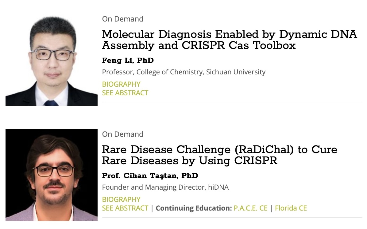 CanDincer83's tweet photo. Michael M. Kaminski, Guozhen Liu, @CihanTastan_PhD, Qingshan Wei, Yi Li, Piyush K. Jain, Feng Li, Juan G. Santiago, Cian Schmitt-Ulms, Lumeng Ye, Thant Zhu and two keynotes from Molly Stevens and Xingyu Jiang🤩

#LRcrispr #biology #diagnostics #biosensors #therapeutics #genomics https://t.co/oaUSZ4rdJL