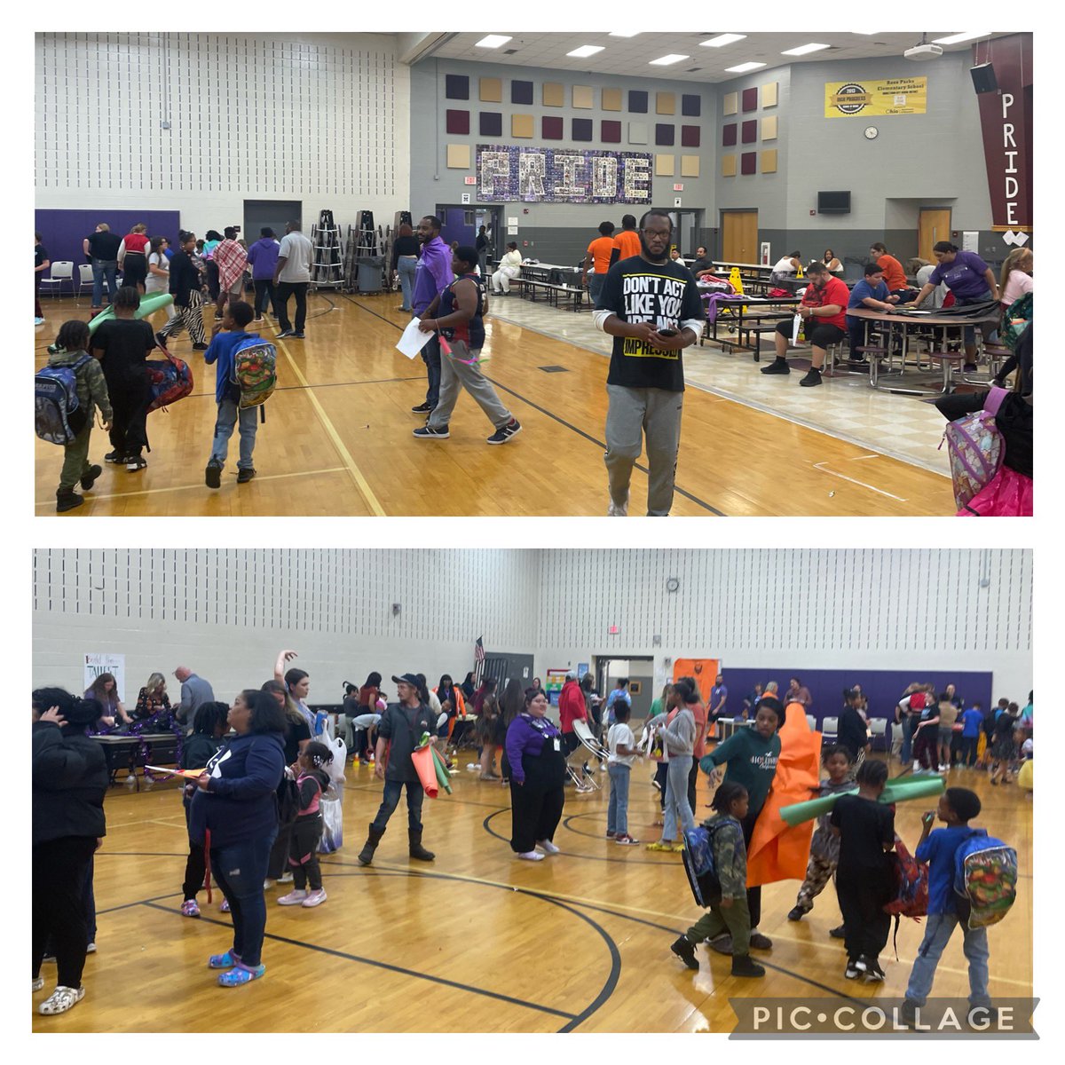 Awesome time during the Fall Festival with our family and friends @RosaPTweets #middierising