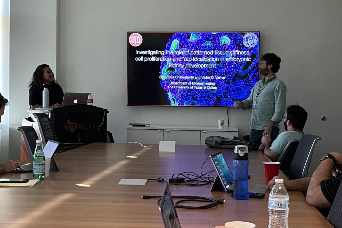 cleaverlab's tweet image. Congratulations Somdutta!! Beautiful work on biomechanical forces on kidney development!