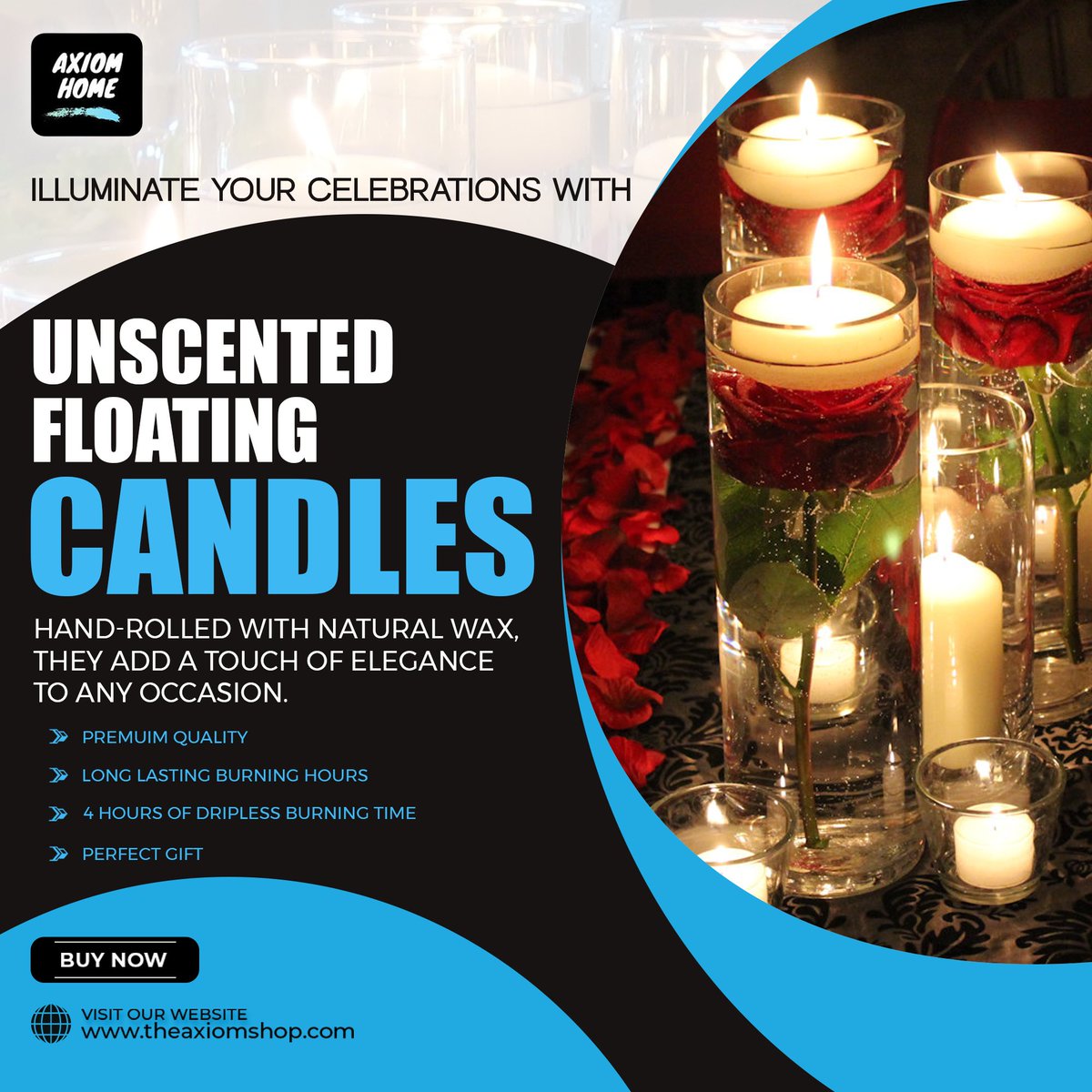 Red Unscented Floating Candles: Axiom Pack of 24!.
#FloatingCandles #AxiomCandles #PartyDecor #ElegantCandles #HolidayLights #UnscentedCandles #DecorativeCandles #HandRolledWax #FestiveLighting #MothersDayGifts