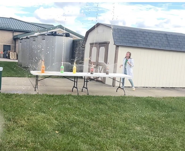 Time to start catching up on posting some of this year’s brilliance. Congrats to Mrs W’s 4th grade <a href="/BlueAshElem/">Blue Ash Elementary</a> owls on winning our first behavior tally race. Today they cashed in. Watching students vying for learning experiences does my teacher ♥️ good! #baebrillant #pbis