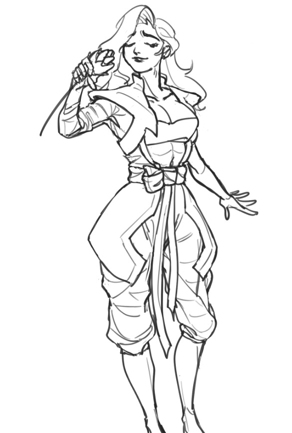 A quick sketch of a female Lifeweaver 🌸
#lifeweaver #Overwatch2 #OverwatchFanart