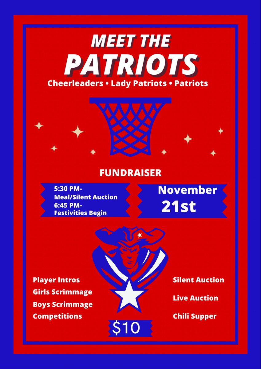 Mark your calendars hoops fans! 🔴 🏀 🔵