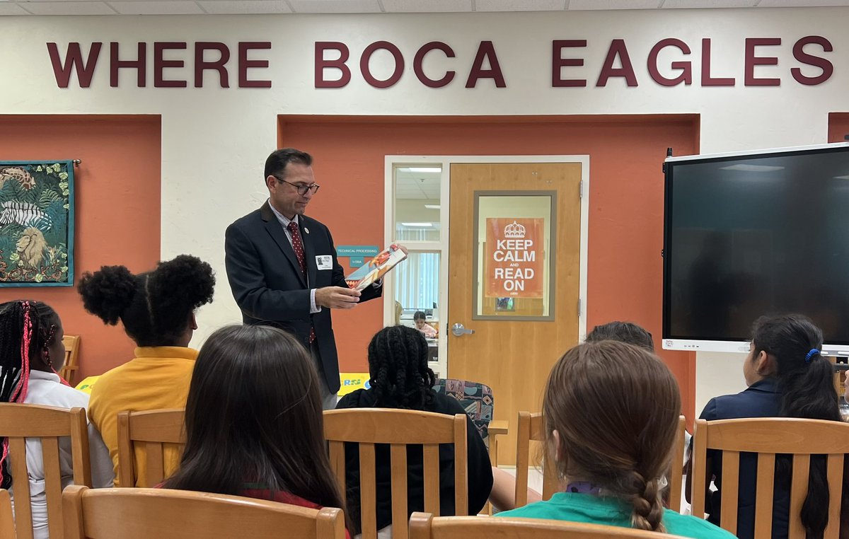 Thank you Councilman Wigner for reading to our third graders today! #ReadfortheRecord2023 <a href="/literacypbc/">Literacy Coalition</a> <a href="/BocaRatonElem/">Boca Raton Elem.</a> <a href="/CityBocaRaton/">City of Boca Raton</a> <a href="/pbcsd/">The School District of Palm Beach County</a> <a href="/LibraryCurrent/">LibraryCurrent</a> <a href="/emapbc/">EMA</a>