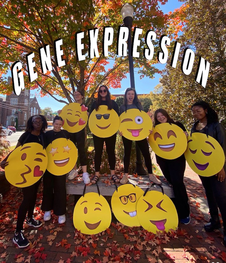 UNCG Genetic Counseling Program (@uncggc) on Twitter photo Presenting UNCG’s submission for Hallogene 2023, gene expression! 🧬Please LIKE this tweet to vote for the UNCG GCP to win and retweet to help us get more likes! #UNCGGC #Hallogene23 #genechat <a href="/ASGCGP/">Augie-Sanford GCGP</a> Presenting UNCG’s submission for Hallogene 2023, gene expression! 🧬Please LIKE this tweet to vote for the UNCG GCP to win and retweet to help us get more likes! #UNCGGC #Hallogene23 #genechat <a href="/ASGCGP/">Augie-Sanford GCGP</a>