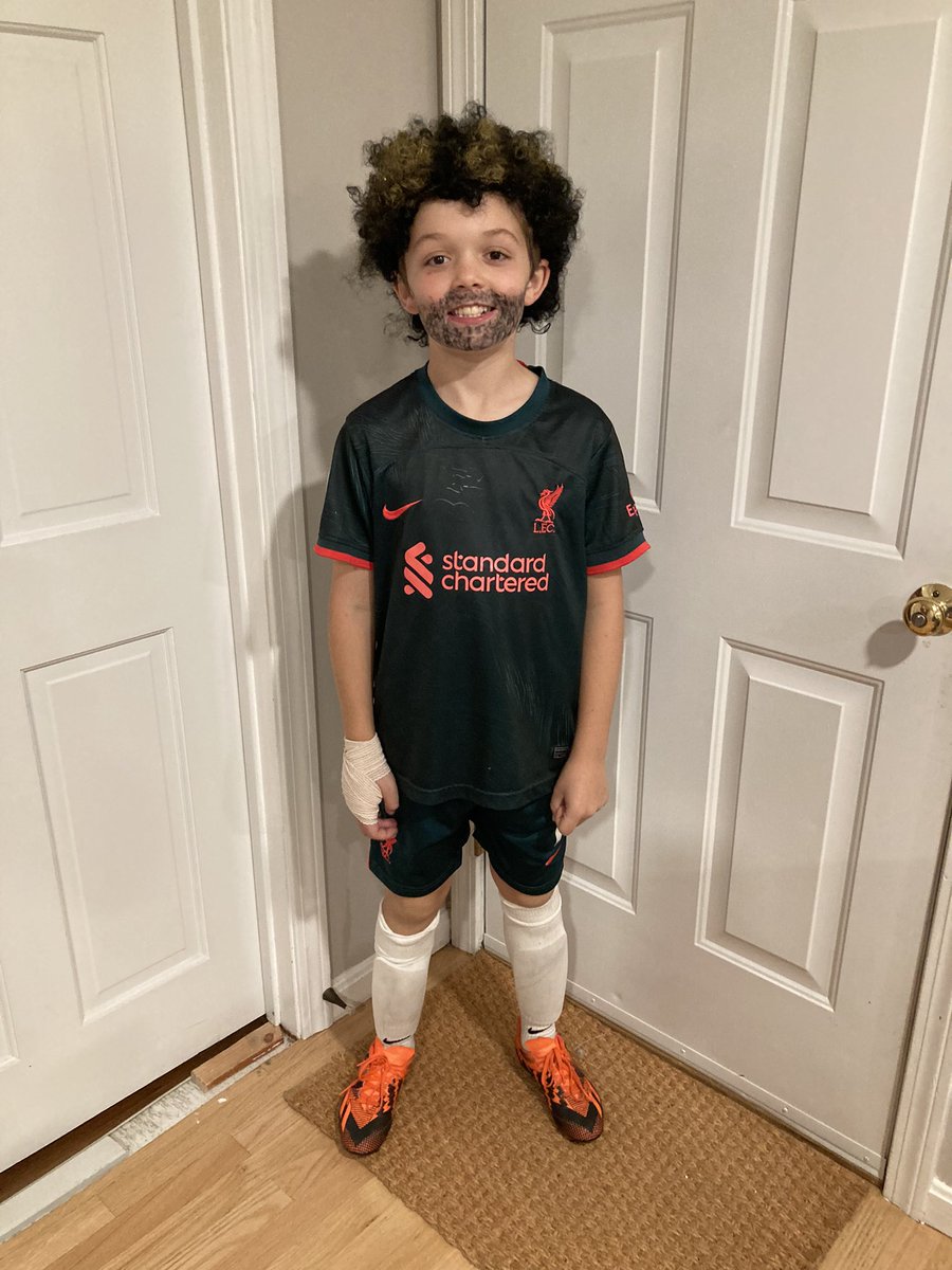 colebr75's tweet photo. His Idol. @MoSalah @LFC https://t.co/EoAqkTswkM