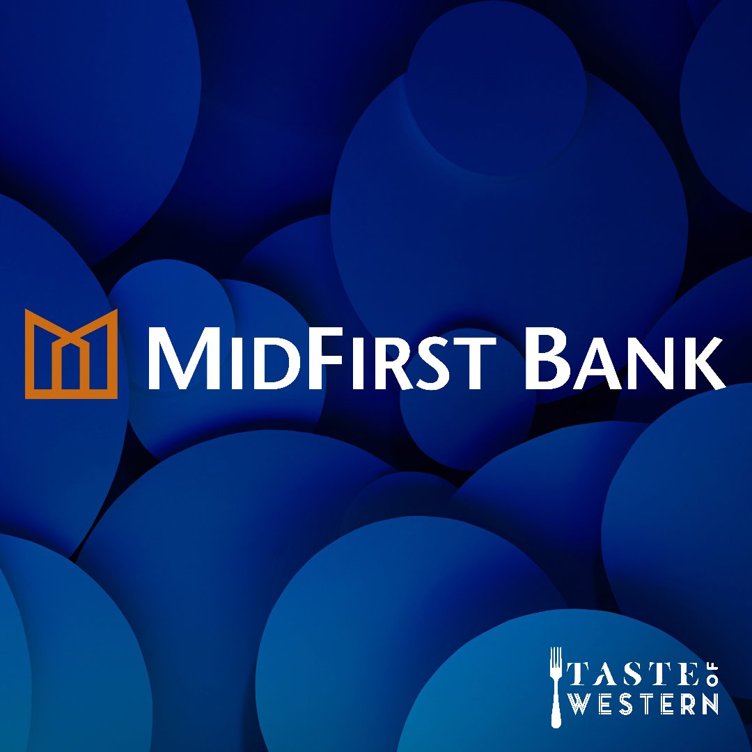 To our presenting sponsor, Midfirst Bank MIDFIRST BANK, thank you! 
midfirst.com

#MIDFIRST #westernavenueokc #20thannual #tasteofwestern #foodvendors #drinkvendors #thankyousponsors