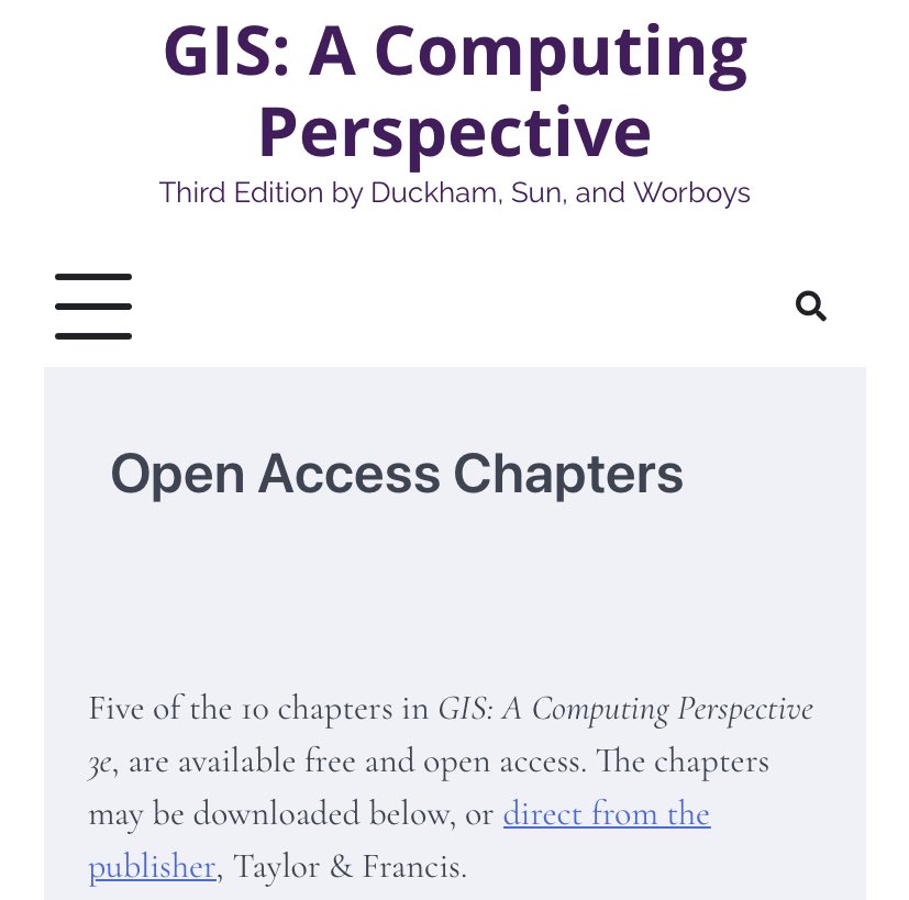 Capstone <a href="/ieeevis/">IEEE VIS</a> #ieeevis 
“All over the map”
And open book chapters
Brilliant 

gisacp.duckham.org/open-access-ch…

@geospatial_md