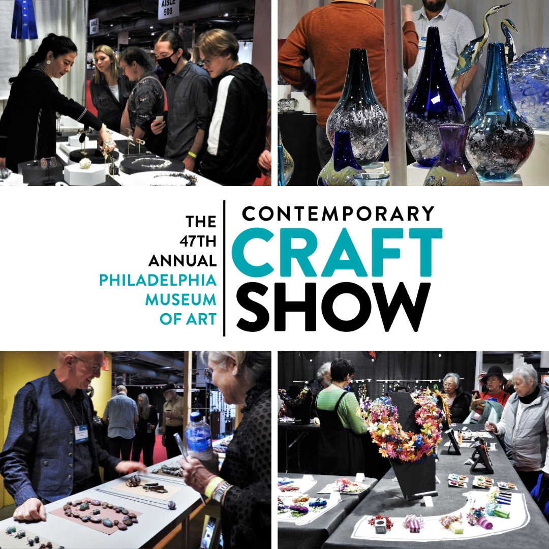 The 47th Annual @pmaCraftShow returns to the #PAConventionCenter from November 3-5.

Visit pmacraftshow.org to learn more and purchase your tickets.

#PMACraftShow #PhillyArtShow #art #crafts #ContemporaryArt