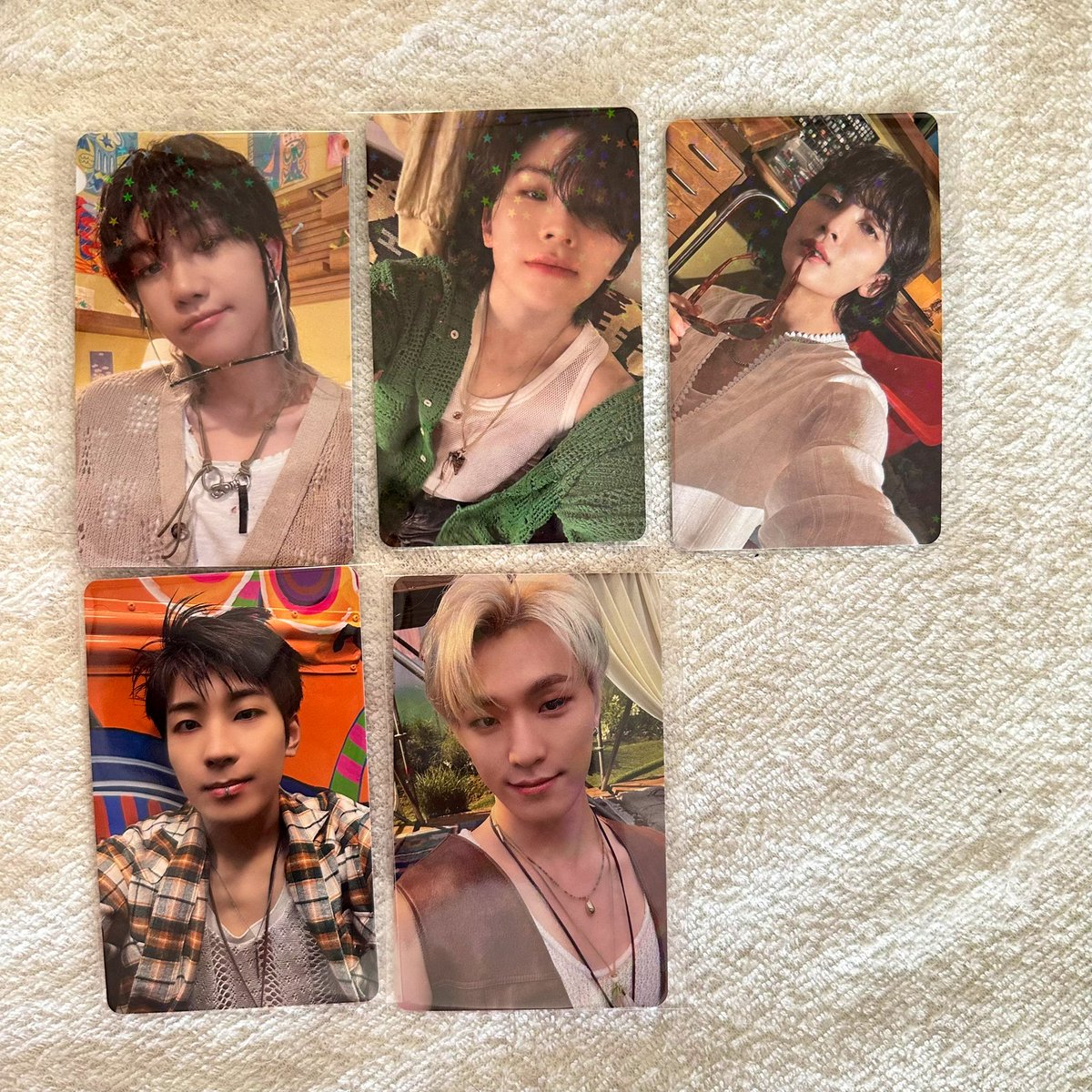 SEVENTEEN セブチSEVENTEENTH HEAVEN トレカ 交換　weverse 特典

【譲】ジョンハン　ウジ　ディエイト　ウォヌ　ディノ

【求】ジュン（優先）　スングァン

＊同種での交換（carat盤⇔ carat盤）
＊郵送での交換
＊20歳以下🙅‍♀️
＊FFさん優先。お気軽にお声掛けください🕊️