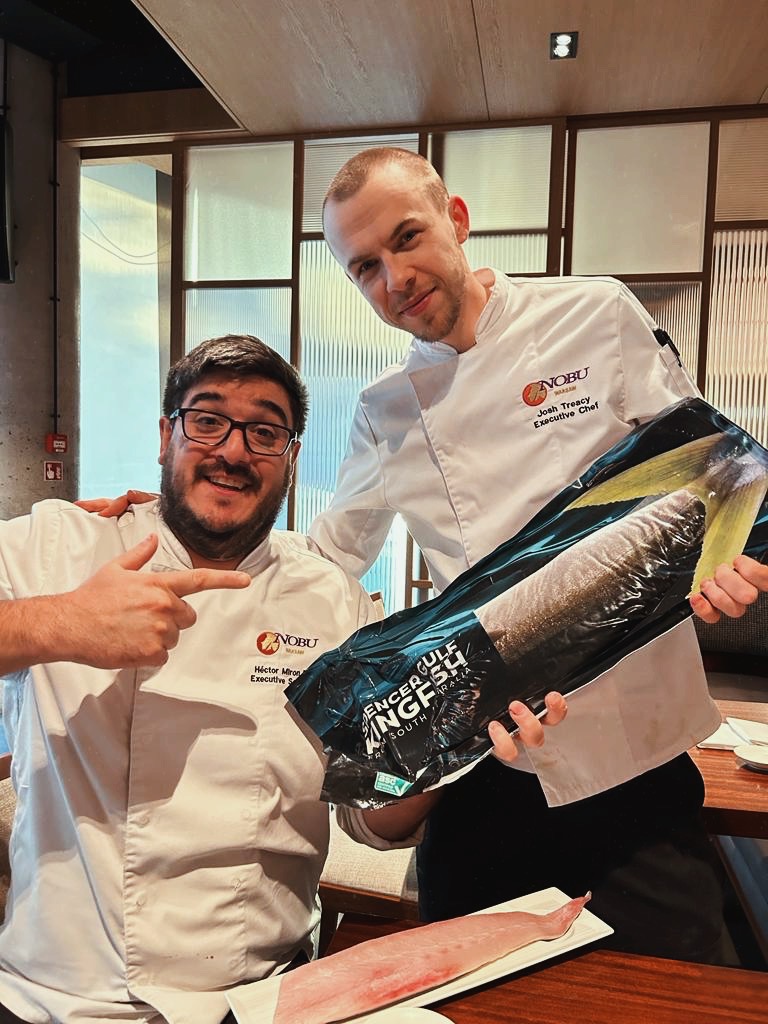 NOBU Warsaw's Chefs are very happy with their weekly delivery of <a href="/spencergulfking/">Spencer Gulf Kingfish from South Australia</a> FILLETS! 🔥🙌
Their motto is ¨Never compromise on quality!¨ Therefore they stick to our Yellowtail from Australia, considered by Top Chefs around the world as the MOST premium white fish! 👌