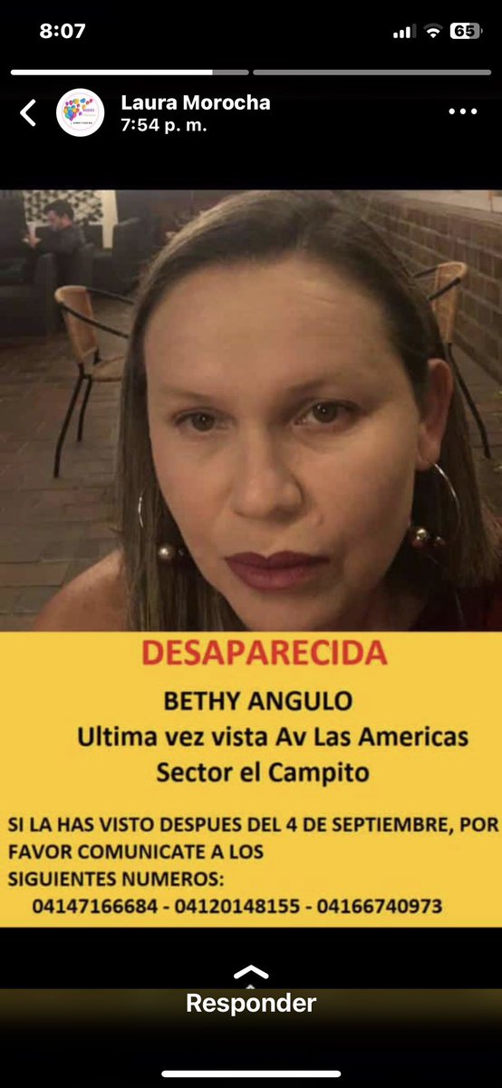genebriela's tweet photo. #cicpcbuscamosabethyangulo #buscarhastaencontrarlas #buscamosabethyangulo
#fiscaliacasobethyangulo https://t.co/84zoLTKfO0