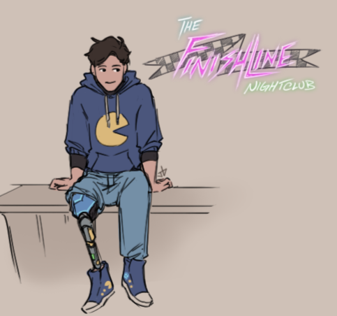 Shia__JD's tweet photo. The nightclub has a name now 🏁
(someone help me come up with a tag for this au so I can make it easier for people to find all the art for it) https://t.co/grt2QRW0lO