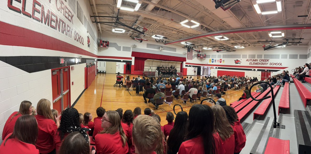 APADWilliams's tweet photo. @115aces and @eldonado12 It’s a great night for a 5th and 6th grade choir concert.  We are incredibly proud of your work, effort, and performance tonight.
#ProtectTheDen https://t.co/DfN46ncsLp