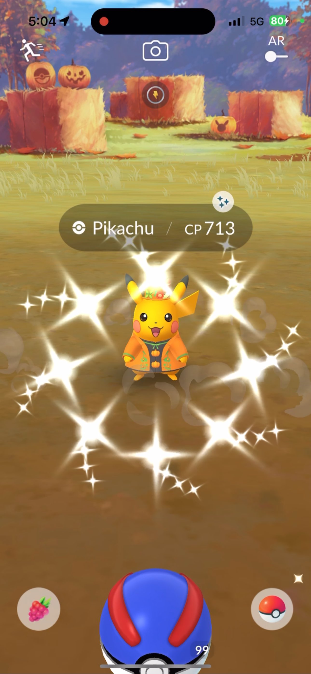 AwesomeAdam on X: OMG SHINY HALLOWEEN PIKACHU!!!!   / X