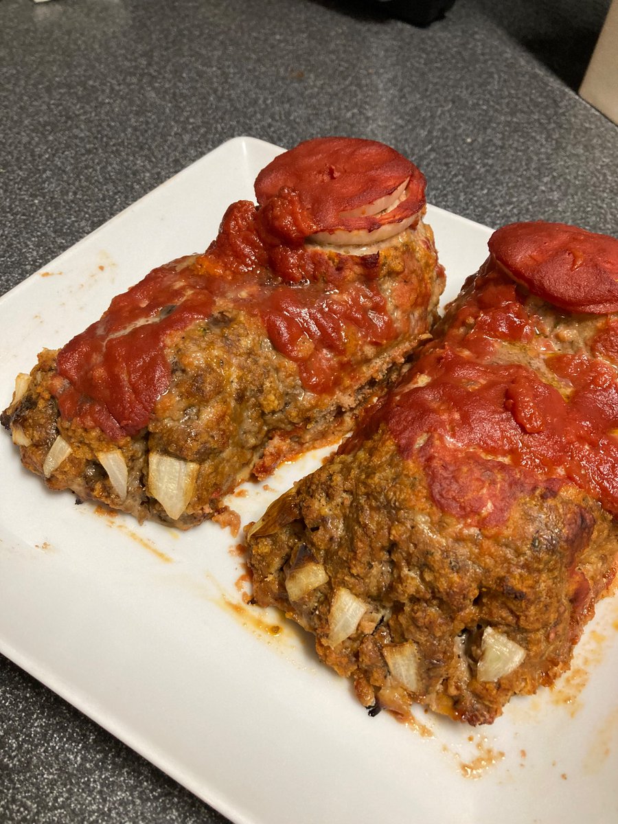 Pretty sure that my idea to make feetloaf actually came from @juliemason. It looks perfect, by which I mean gross amd disgusting, and I can’t wait to dig into it with friends tomorrow night.
