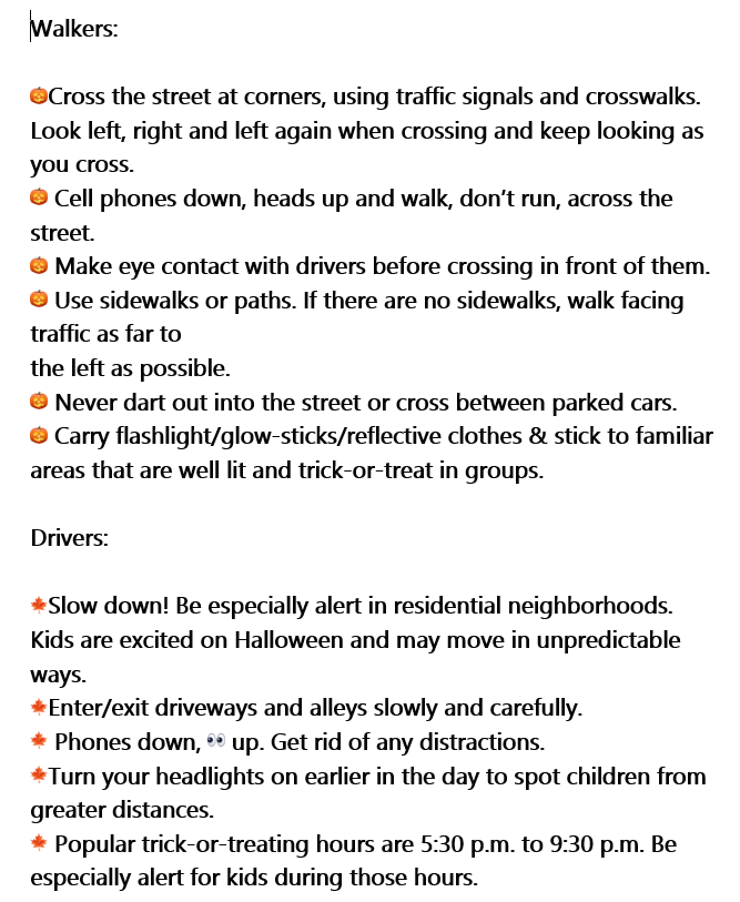 Halloween Safety Tips. <a href="/Norwalk_CT/">Norwalk, CT</a> <a href="/TheHourNews/">The Norwalk Hour</a> <a href="/DoingItLocalcom/">DoingItLocal.com</a> <a href="/lavozhispanact/">La Voz Hispana de Connecticut</a>
