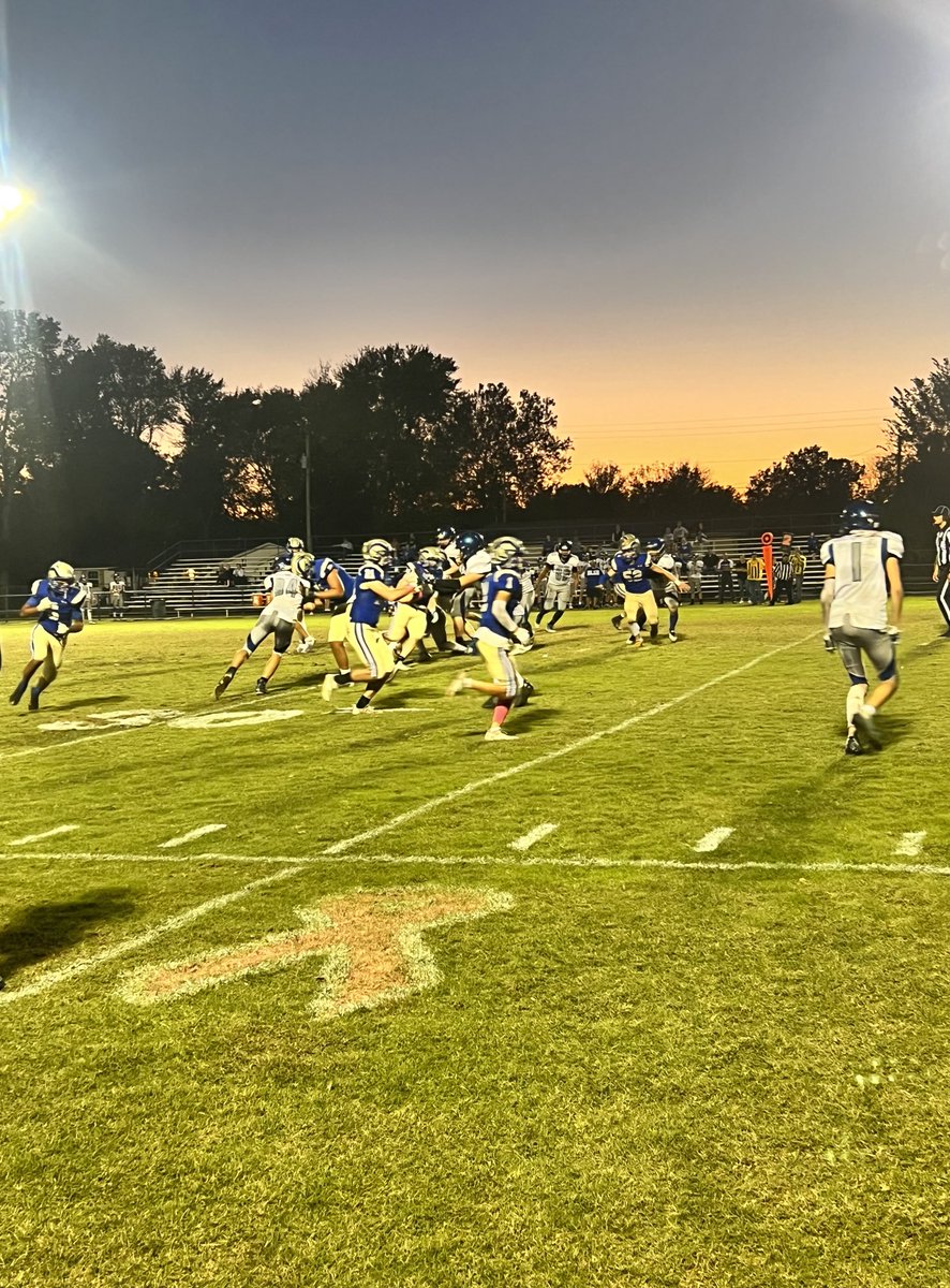 rivertonrams's tweet image. Rams up 58 to 0 against West Franklin at the half.