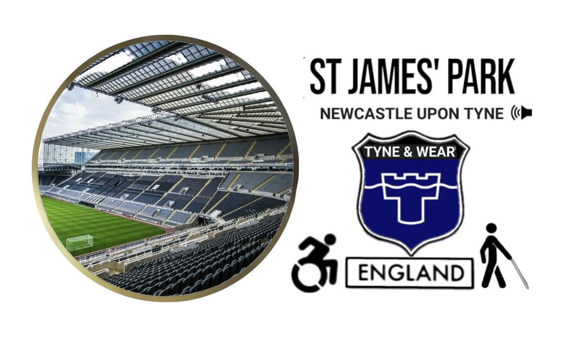 #StJamesPark #Newcastle upon Tyne  #TyneAndWear #England #Stadium #Accessibility #VisuallyImpaired #DisabledAccess #Transport /links #Football #History #Inclusion #AssistiveTechnology #DaysOut

vipauk.org/enter/foot/pre…